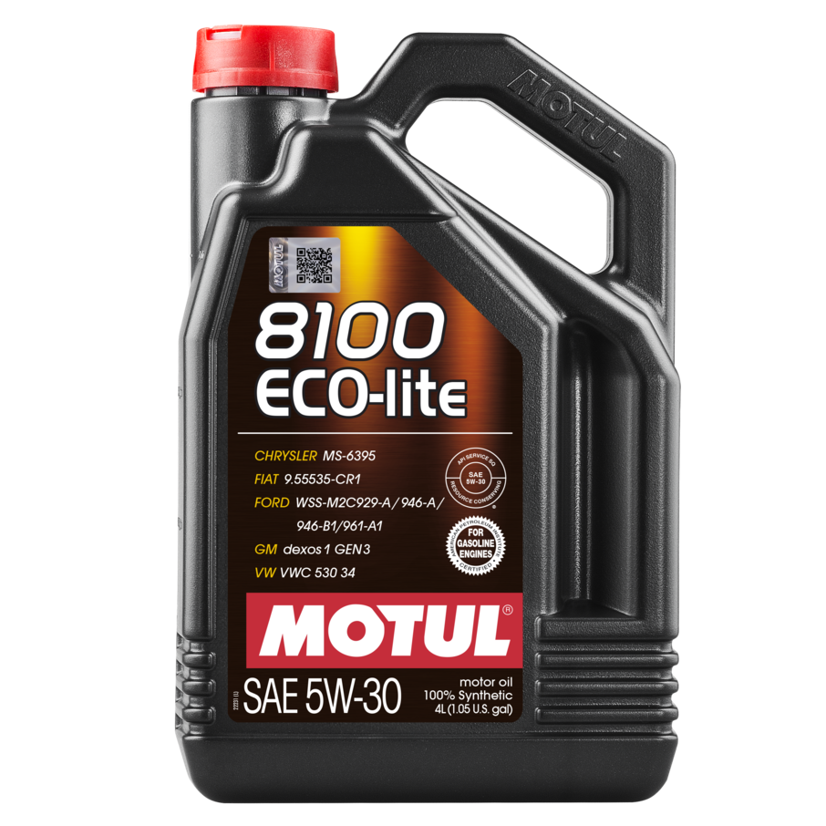 Motul 8100 ECO-LITE 5W-30 engine oil — Alpha Lubricants Ireland